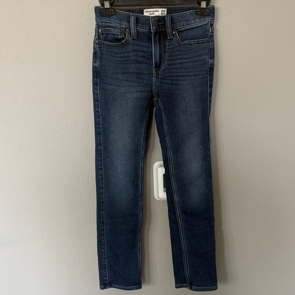 Abercrombie Kids Dark Slim Skinny Jean Sz 9/10